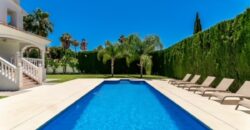 Beautiful villa situated in one of Marbella’s most prestigious urbanisations, walking distance to the beach