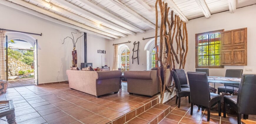 Benahavis Village Oasis: Two Villas on Expansive Land with Development Potential