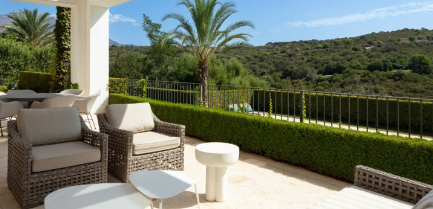 Andalusian Villa with Golf Views in Finca Cortesín