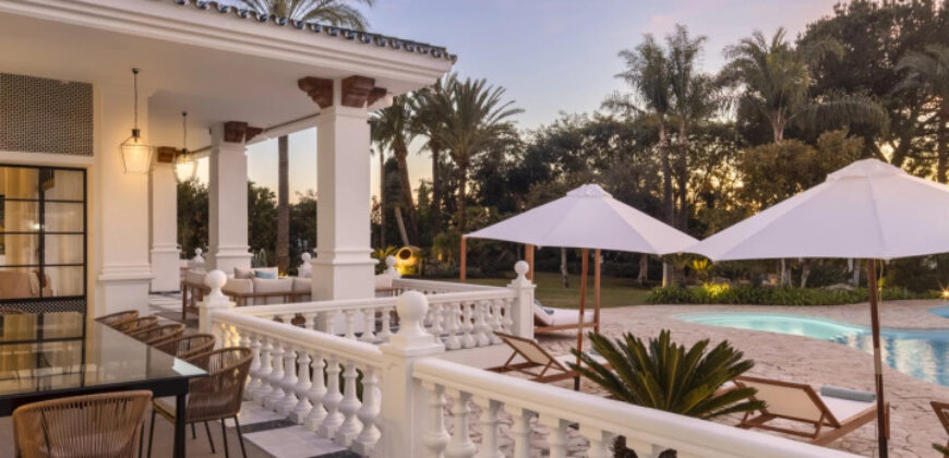 Palatial Estate with Moorish-Inspired Architecture & Refurbished Interiors