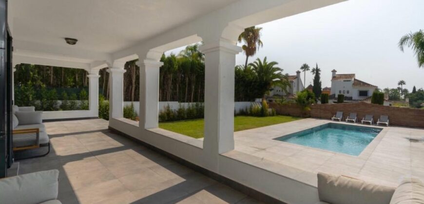 Tranquil and Luxurious 6 bedroom Villa in the heart of Marbella’s prestigious Nueva Andalucia.