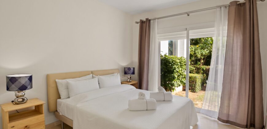 Charming 2 bedroom ground-floor apartment in Alcazaba Lagoon