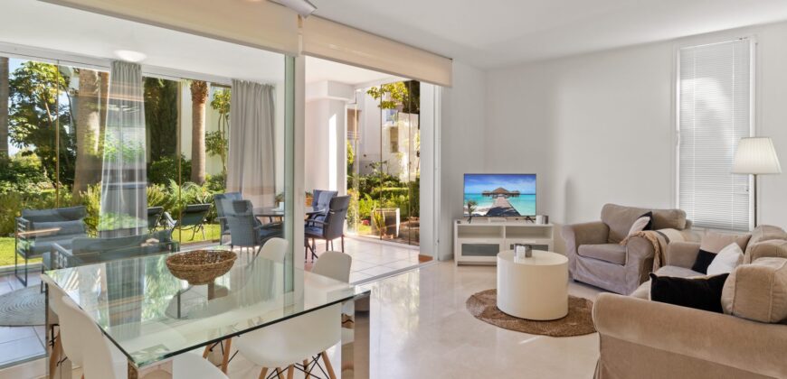Charming 2 bedroom ground-floor apartment in Alcazaba Lagoon