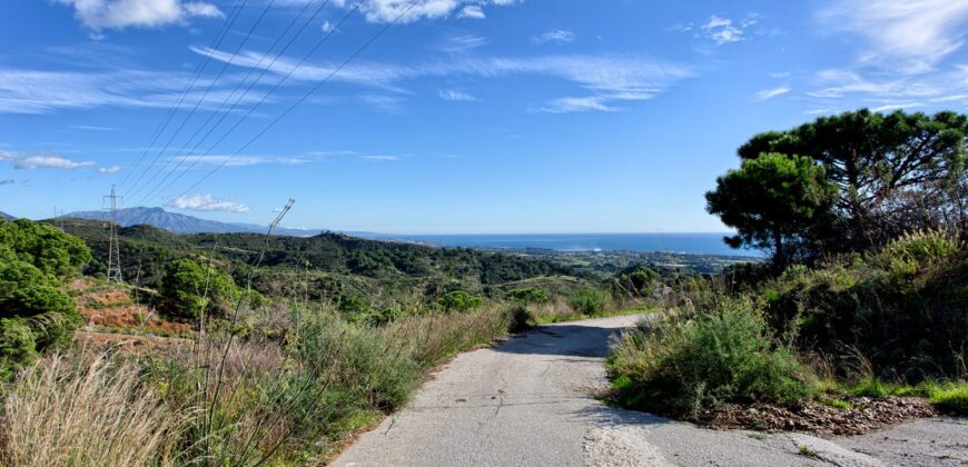 Scenic rural 5,000m² Plot with Sea & Mountain Views – Estepona