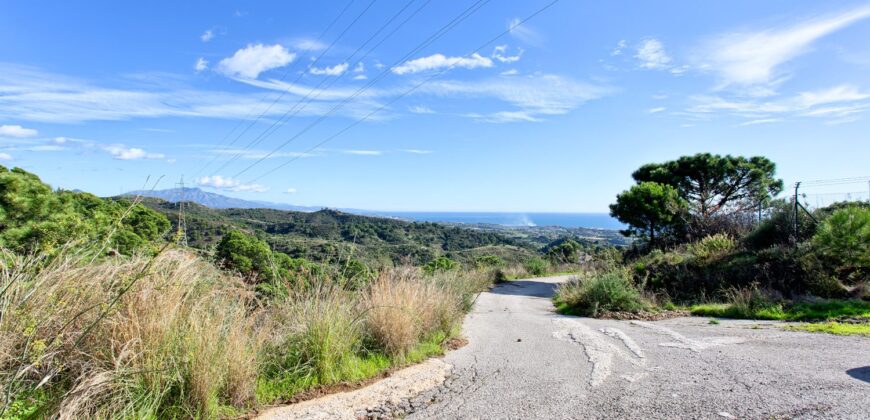 Scenic rural 5,000m² Plot with Sea & Mountain Views – Estepona