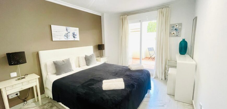 Lovely 3 bed, ground floor duplex apt in Señorio de Aloha.