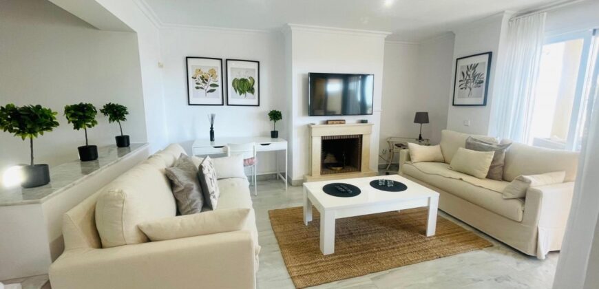 Lovely 3 bed, ground floor duplex apt in Señorio de Aloha.