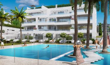 2 bed Penthouse with Sea Views and Private Pool in Estepona