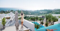 3 bed Penthouse with sea views and a private pool in Estepona