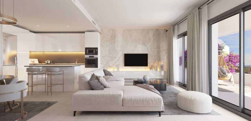New development 3 Bed apartments in New Gold Mile, Estepona