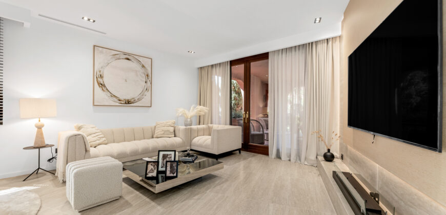 Fully Renovated 3 bed Ground Floor Apartment in Torre Bermeja, Estepona