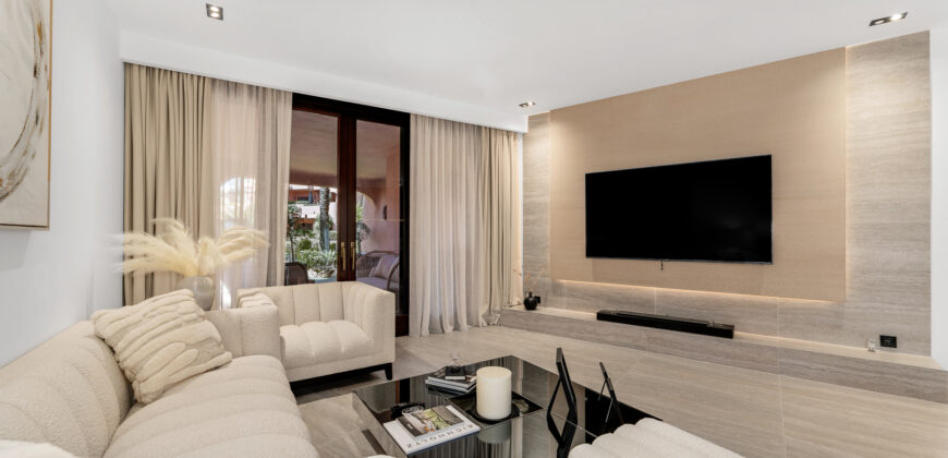 Fully Renovated 3 bed Ground Floor Apartment in Torre Bermeja, Estepona