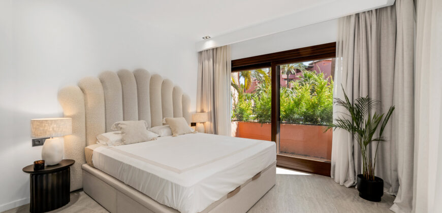 Fully Renovated 3 bed Ground Floor Apartment in Torre Bermeja, Estepona