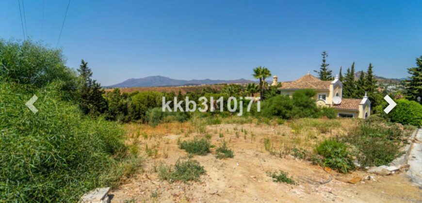 Plot for sale in Estepona