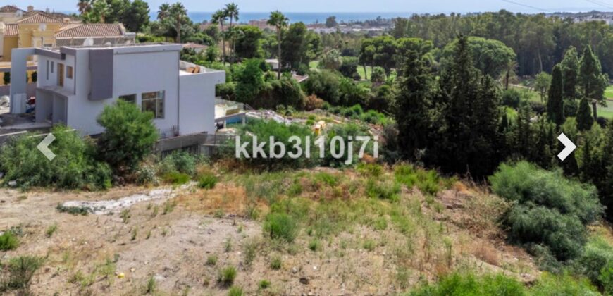 Plot for sale in Estepona