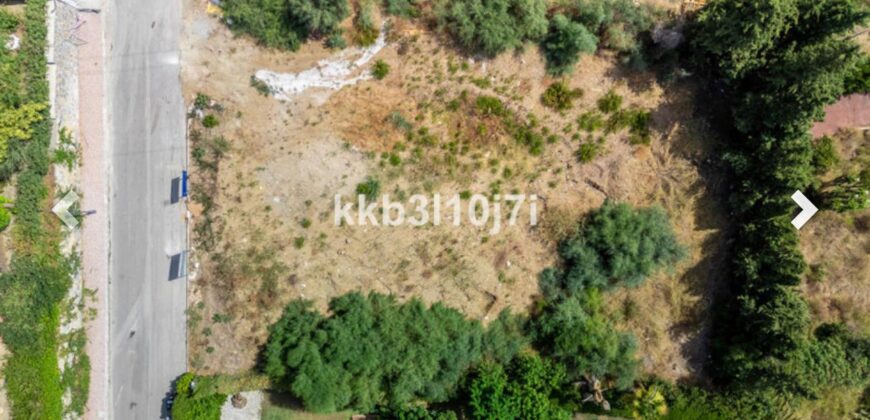 Plot for sale in Estepona