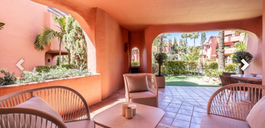 Fully Renovated 3 bed Ground Floor Apartment in Torre Bermeja, Estepona