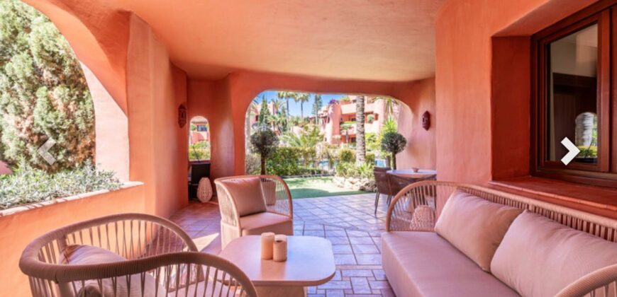 Fully Renovated 3 bed Ground Floor Apartment in Torre Bermeja, Estepona