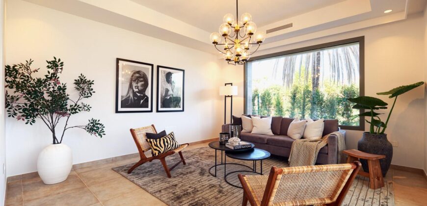 A modern 6-bedroom frontline golf villa located in El Campanario, Estepona East