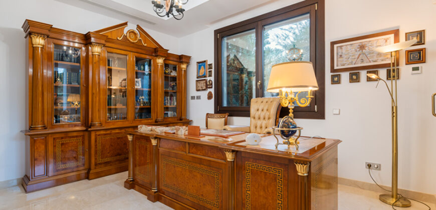 This spectacular newly built villa on the beach, Casasola, Estepona