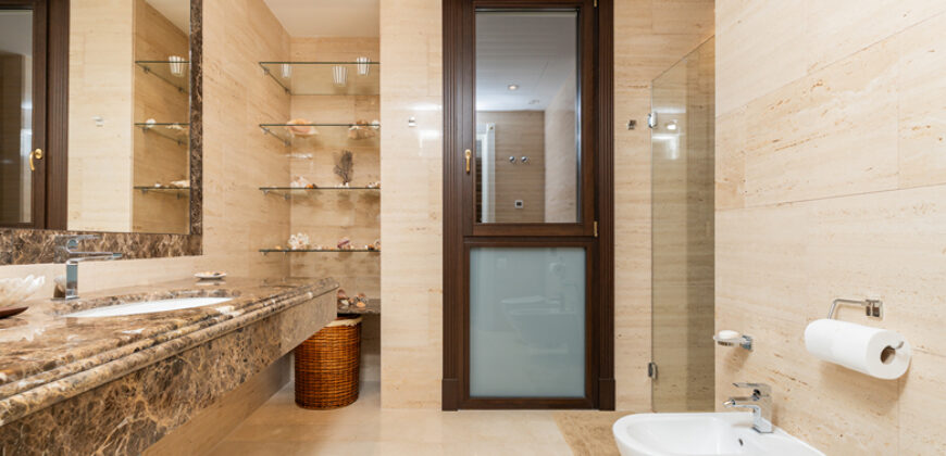 This spectacular newly built villa on the beach, Casasola, Estepona