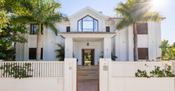 This spectacular newly built villa on the beach, Casasola, Estepona