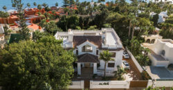 This spectacular newly built villa on the beach, Casasola, Estepona