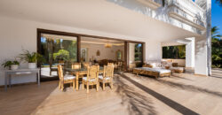 This spectacular newly built villa on the beach, Casasola, Estepona