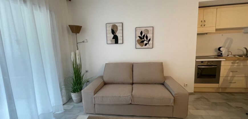 Bright & Spacious 1-Bedroom Apartment with Patio in Gated Community La Brisas, Nueva Andalucia
