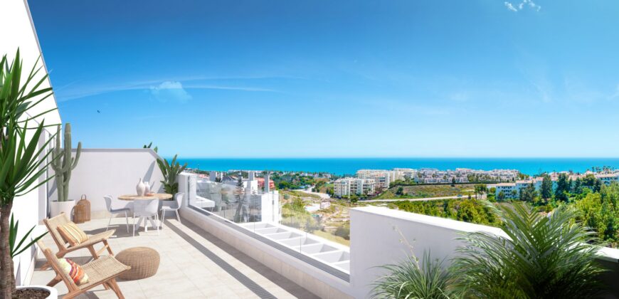 Modern and functional gated 2-3 bed residential complex in El Faro, La Cala de Mijas