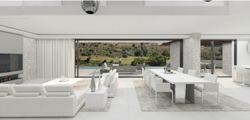 Exquisite 4 bed Villa with Panoramic Views of the La Cala de Mijas Golf Course