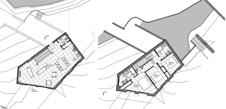 3 Prime Plots with Granted Building Permission for Three Modern Villas