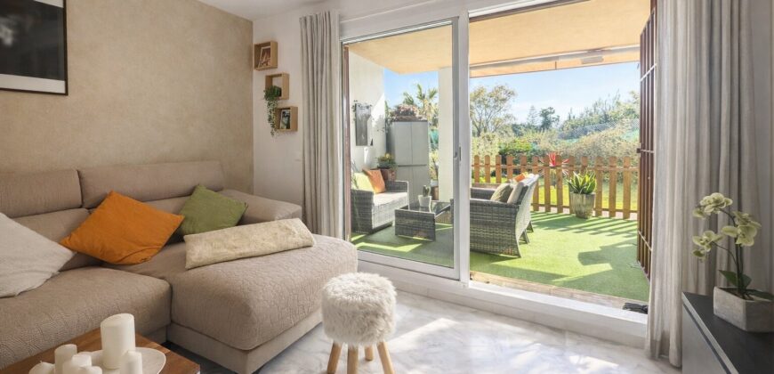 Spacious Corner Apartment with Private Garden and Large Terrace in La Reserva Marbella
