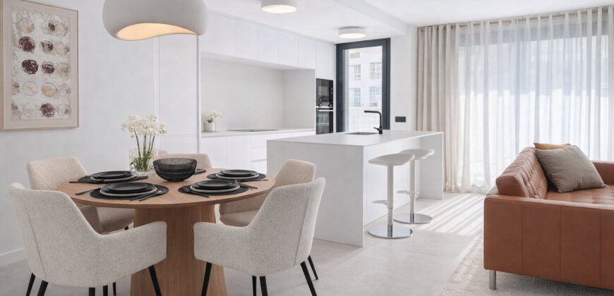A luxurious 3 bed apartment in a brand-new modern building in the heart of Marbella