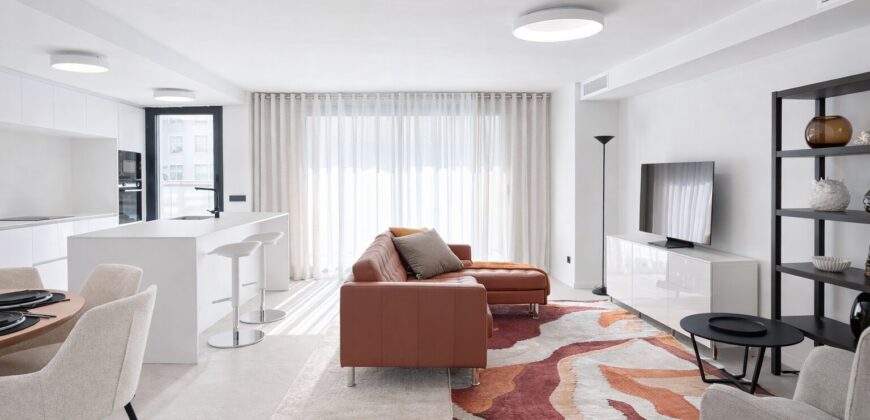 A luxurious 3 bed apartment in a brand-new modern building in the heart of Marbella