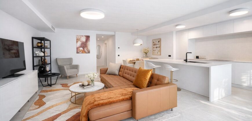 A luxurious 3 bed apartment in a brand-new modern building in the heart of Marbella